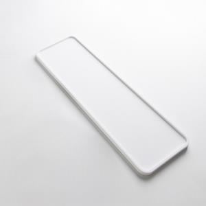 Ideavit Cosmetica Plank  Solidplate 45x14x1.2 cm Solid Surface Mat Wit 