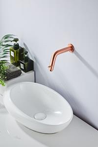 Saniclear Copper inbouw toiletkraan geborsteld koper