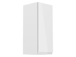 Mobistoxx Hoge keukenkast ASPAS 1 deur links 30 cm wit/hoogglans wit