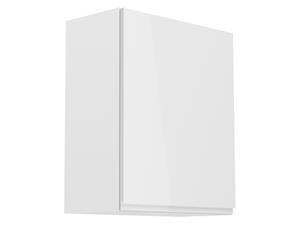 Mobistoxx Hoge keukenkast ASPAS 1 deur rechts 60 cm wit/hoogglans wit
