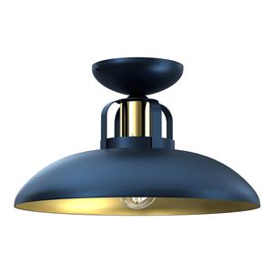 Eko-Light Felix plafondlamp, blauw/goud
