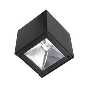 KS Verlichting LED Solar Cube Wandleuchte Schwarz