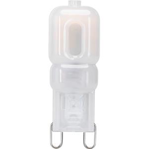 Velvalux LED Lamp - G9 Fitting - Dimbaar - 3W - Helder/Koud Wit 6000K - Melkwit | Vervangt 32W