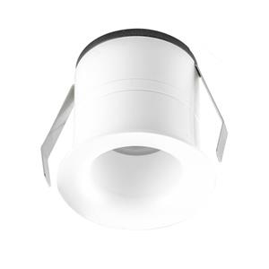 EVN Noblendo LED-Deckeneinbauleuchte weiß Ø 5,5 cm