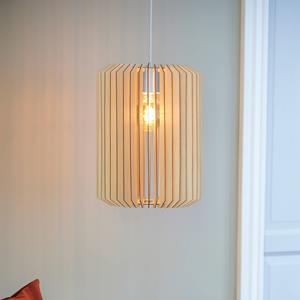 Nordlux Hanglamp Asti van houtlamellen, hoogte 40 cm