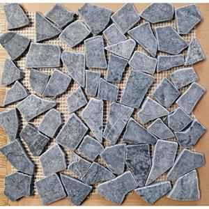 Praxis Mozaïek tegel Stone Chips grijs 30x30cm