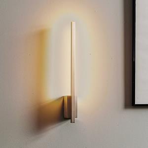 Rothfels Tolu LED wandlamp nikkel verticaal 118 cm