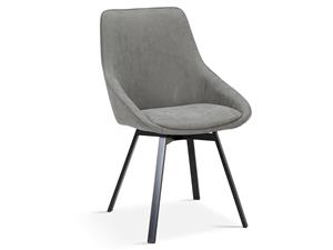 Mobistoxx Design draaiende stoel ISKA lichtgrijs
