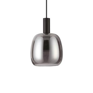 Ideallux Ideal Lux Coco hanglamp, zwart-rook Ø 15 cm