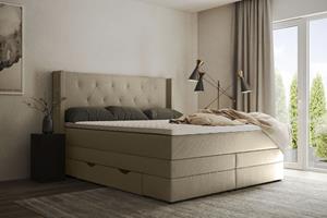 Places of Style Boxspring Elegance met mooie capitonnage en vele uitvoeringen