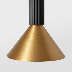 Modular Lighting Extruded Suspended 46 Flood 300 1X MO 13520123 Geanodiseerd zwart / Geanodiseerd champagne