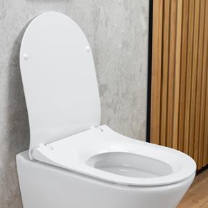 Rivea Bahri Slim WC-Sitz mit Deckel, BR0041WH