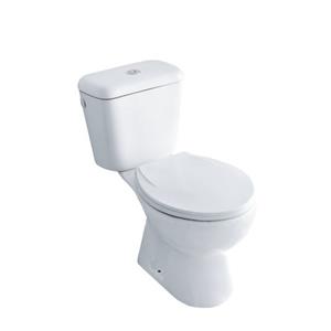 Baseline duoblok toilet I AO aansluiting wit