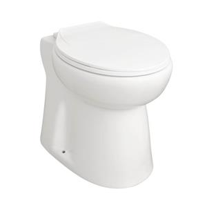 Praxis Broyelec toiletpot Compact met vermaler wit