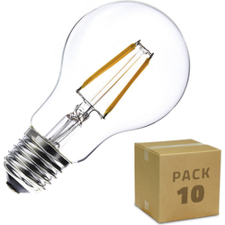 Nature Lifestyle 10 pack – Gloeidraad Led lamp E27 – HELDER WIT 4000K – 4500K