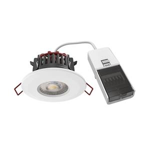 Arcchio Elmon LED inbouwlamp, IP65, wit