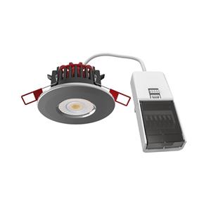 Arcchio Elmon LED-Einbauleuchte, IP65, chrom