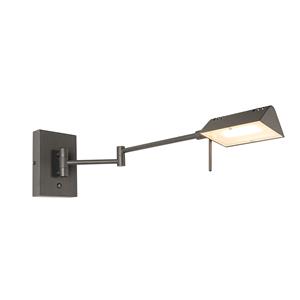 QAZQA Design wandlamp zwart incl. LED met touch dimmer - Notia