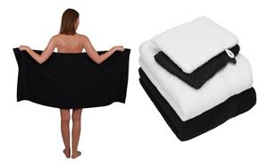 Betz Handtuch Set »5 TLG. Handtuch Set Single Pack 100% Baumwolle 1 Duschtuch 2 Handtücher 2 Waschhandschuhe«