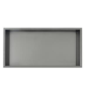 Sanilux Inbouwnis  Napo Wand 30x60x7 cm Gunmetal 