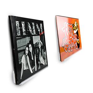 VDD Vinyl Lp Platen Display - Fotoplankje - Wandplank - Fotolijstplank - Doorzichtig Acryl