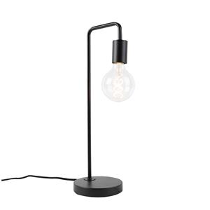 QAZQA Tafellamp facil - Zwart - Modern - L 185mm