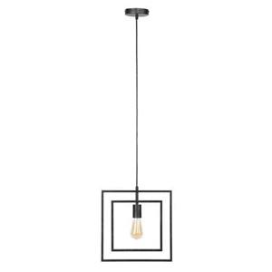 Hoyz Collection Hoyz - Vierkante Hanglamp met 1 lamp - Turn square - Grijs - 35cm