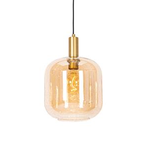 QAZQA Hanglamp zuzanna - Oranje - Design - D 25cm