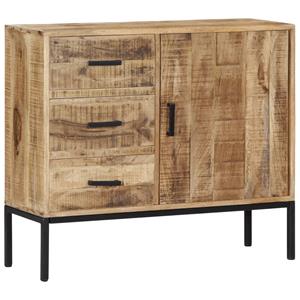 VIDAXL Sideboard 88x30x73 Cm Massivholz Mango