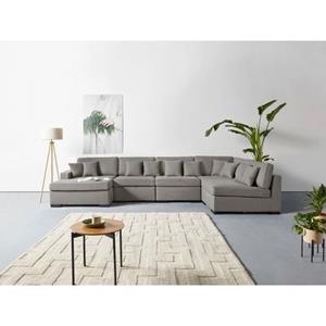 Guido Maria Kretschmer Home&Living Wohnlandschaft »Skara«, 5 Teile, Lounge-Sofa mit Federkernpolsterung, in vielen Bezugsvarianten