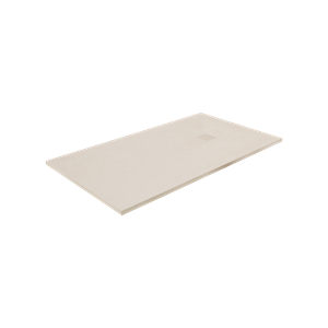 Balmani Impress douchebak 160 x 90 cm composiet mat beige voelbare structuur