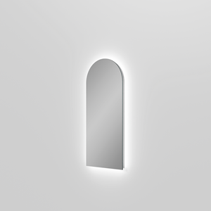 Balmani Giro Arco rondboog badkamerspiegel 35 x 80 cm met spiegelverlichting