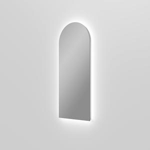 Balmani Giro Arco rondboog badkamerspiegel 42 x 100 cm met spiegelverlichting & -verwarming