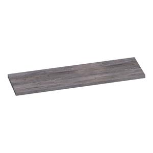 Saniclass MFC Wastafelblad - 160x46x4cm - zonder kraangat - MFC - grey Canyon TB-MFC160GC36