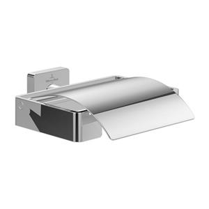 Villeroy & Boch Elements Striking Toilettenpapierhalter mit Deckel, TVA15201300061