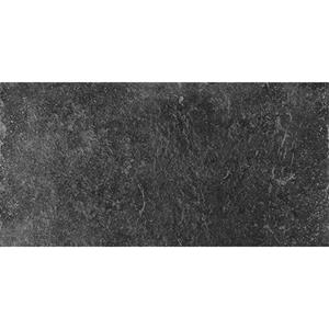 Kerabo North Feeling Night keramische wandtegel betonlook gerectificeerd 30 x 60 cm, antraciet