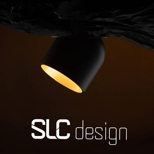 The Light Group SLC Cup LED-Einbaudownlight schwarz/gold 2.700K