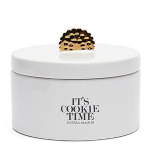 Rivièra Maison Keksdose »Rivièra Maison It´s Cookie Time Storage Jar, Keksdose«, Porzellan