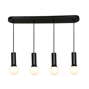 Lindby Fipas hanglamp zonder kappen, 4-lamps