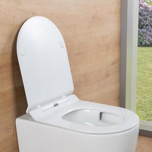Rivea Izumi WC-Sitz, abnehmbar mit Absenkautomatik, BR0047WH