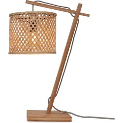 GOOD&MOJO Tafellamp Java - Bamboe - 30x18x46cm