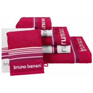 Bruno Banani Handtuch Set "Maja, 1 Duschtuch, 2 Handtücher, 2 Gästehandtücher, 2 Waschhandschuhe", (Set, 7 St., 1 Duschtuch-2 Handtücher-2 Gästetücher-2 Waschhand