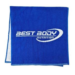 Best Body Nutrition Sporthandtuch »Fitness Handtuch 50 x 100 - blau - Design  - Stück«, 100 % Baumwolle