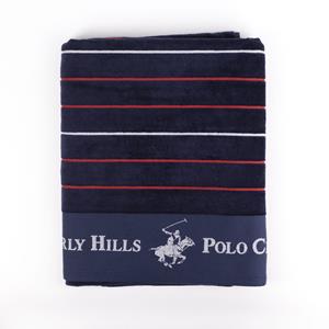 Beverly Hills Polo Club Handtuch »Strandbadetuch  Blau 90 x 160 cm Handtuch«