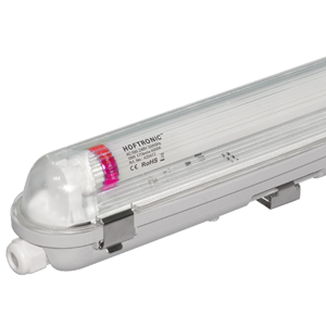 HOFTRONIC™ - LED T8 Wannenleuchte IP65 120 cm 6000K 18W 3150lm Flimmerfrei verlinkbar
