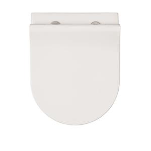 Crosswater Glide II Toiletbril - 46cm - softclose - quickrelease - wit GL6106W