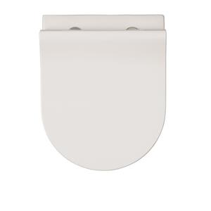 Crosswater Glide II Toiletbril - 46cm - softclose - quickrelease - mat wit GL6106WM