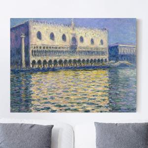 Klebefieber Leinwandbild Kunstdruck Claude Monet - Dogenpalast