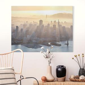 Klebefieber Leinwandbild San Francisco im Morgengrauen