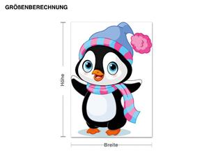 Klebefieber Wandtattoo Kinderzimmer Baby Pinguine